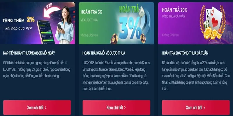 Hình ảnh giới thiệu các trò chơi cá cược đa dạng của VIP666